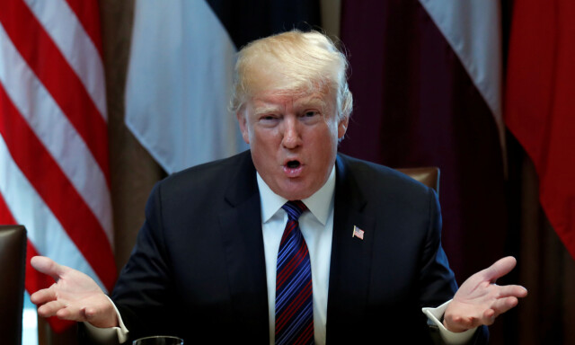 image: Nå vil Trump plassere soldater på grensa til Mexico